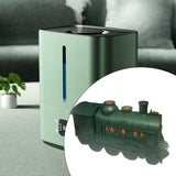 Maxbell Maxbell Retro Train Essential Oil Diffuser Humidifier UK Adapter Plug 300ml for Home green