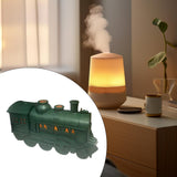 Maxbell Maxbell Retro Train Essential Oil Diffuser Humidifier UK Adapter Plug 300ml for Home green