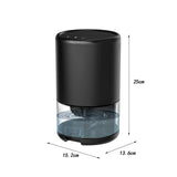 Maxbell Maxbell Dehumidifier Air Dryer Quiet Dehumidifier for Wardrobe Home Basement Black