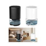 Maxbell Maxbell Dehumidifier Air Dryer Quiet Dehumidifier for Wardrobe Home Basement Black