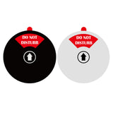 Maxbell Maxbell Privacy Door Sign Engineer Room Magnetic Door Sign Hospital Office Door Sign Black
