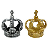 Maxbell Maxbell Resin Royal Crown Statue Figurine Versatile Handicraft for Home Office Decor Golden