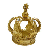 Maxbell Maxbell Resin Royal Crown Statue Figurine Versatile Handicraft for Home Office Decor Golden