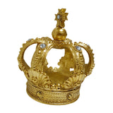 Maxbell Maxbell Resin Royal Crown Statue Figurine Versatile Handicraft for Home Office Decor Golden