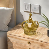 Maxbell Maxbell Resin Royal Crown Statue Figurine Versatile Handicraft for Home Office Decor Golden