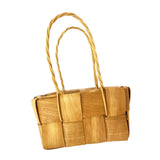 Maxbell Maxbell Rattan Woven Basket Party Favors Rattan Flower Basket for Garden Beach Decor