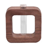 Maxbell Maxbell Plant Propagation Station Vase Garden Centerpiece Decoration Test Tubes Vase Deep Brown