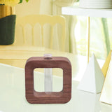 Maxbell Maxbell Plant Propagation Station Vase Garden Centerpiece Decoration Test Tubes Vase Deep Brown