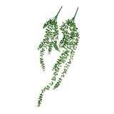 Maxbell Maxbell 2 Pieces Artificial Hanging Plants Fake String of Pearls for Bedroom Outdoor Style A