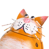 Maxbell Maxbell Animal Statue Garden Decor Iron Figurine for Fireplace Mantels Shelves Decks Cat