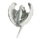 Maxbell Maxbell Angel Statue Hand Carved Centerpieces Angel Sculpture for Porch Yard Desktop