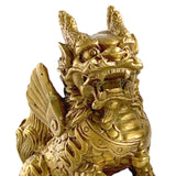 Maxbell Maxbell 2Pcs Kylin Statue Furnishing Kylin Figurines for Shop Living Room NightStand 8.5cmx4.5cmx9cm