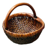 Maxbell Maxbell Handwoven Fruit Basket Rustic Decor Food Basket for Kitchen Restaurant Table Coffee
