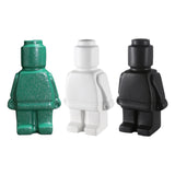 Maxbell Maxbell Vase for Flowers Robot Flower Pot Desktop Vase for Housewarming Indoor Table Green