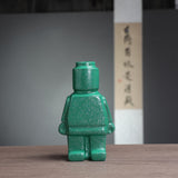 Maxbell Maxbell Vase for Flowers Robot Flower Pot Desktop Vase for Housewarming Indoor Table Green