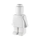 Maxbell Maxbell Vase for Flowers Robot Flower Pot Desktop Vase for Housewarming Indoor Table White