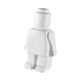 Maxbell Maxbell Vase for Flowers Robot Flower Pot Desktop Vase for Housewarming Indoor Table White