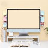 Monitor Memo Board Supplies Easy to Use Memo Panel for Desktop Organizer Men right