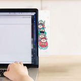 Monitor Memo Board Supplies Easy to Use Memo Panel for Desktop Organizer Men right