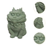 Kirin Statue Home Decor Tea Play Tea Pet Ornament for Tea Table Desk Tearoom Style A