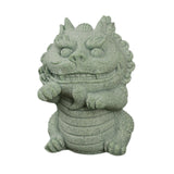 Kirin Statue Home Decor Tea Play Tea Pet Ornament for Tea Table Desk Tearoom Style B