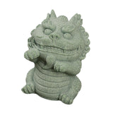 Kirin Statue Home Decor Tea Play Tea Pet Ornament for Tea Table Desk Tearoom Style B