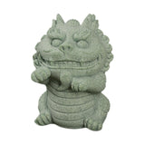 Kirin Statue Home Decor Tea Play Tea Pet Ornament for Tea Table Desk Tearoom Style B