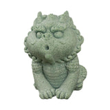 Kirin Statue Home Decor Tea Play Tea Pet Ornament for Tea Table Desk Tearoom Style C