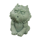 Kirin Statue Home Decor Tea Play Tea Pet Ornament for Tea Table Desk Tearoom Style C