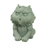 Kirin Statue Home Decor Tea Play Tea Pet Ornament for Tea Table Desk Tearoom Style C