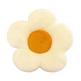 Maxbell Maxbell Dining Chair Cushion Flower Shaped Cushion for Living Room Dining Room Decor White