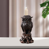 Maxbell Maxbell Candlestick Holder Ornament Tea Light Holder for Valentines Day Home Wedding Owl