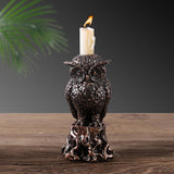 Maxbell Maxbell Candlestick Holder Ornament Tea Light Holder for Valentines Day Home Wedding Owl