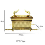 Maxbell Maxbell Ark of The Covenant Collectible Metal Crafts Religious Gift Religious Statue 9.5x3.5x6cm