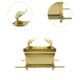 Maxbell Maxbell Ark of The Covenant Collectible Metal Crafts Religious Gift Religious Statue 9.5x3.5x6cm