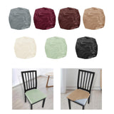 Office Chair Cover Removable Washable Seat Cover for Home Restaurant Kitchen Gray