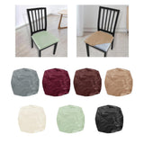 Office Chair Cover Removable Washable Seat Cover for Home Restaurant Kitchen Gray
