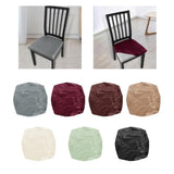 Office Chair Cover Removable Washable Seat Cover for Home Restaurant Kitchen Gray