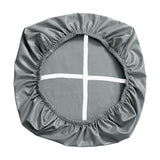 Office Chair Cover Removable Washable Seat Cover for Home Restaurant Kitchen Gray