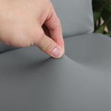 Office Chair Cover Removable Washable Seat Cover for Home Restaurant Kitchen Gray