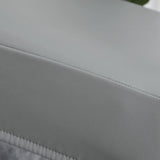 Office Chair Cover Removable Washable Seat Cover for Home Restaurant Kitchen Gray