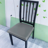 Office Chair Cover Removable Washable Seat Cover for Home Restaurant Kitchen Gray