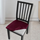 Office Chair Cover Removable Washable Seat Cover for Home Restaurant Kitchen Wine Red