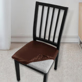 Office Chair Cover Removable Washable Seat Cover for Home Restaurant Kitchen Brown