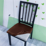 Office Chair Cover Removable Washable Seat Cover for Home Restaurant Kitchen Brown
