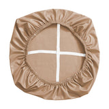 Office Chair Cover Removable Washable Seat Cover for Home Restaurant Kitchen Khaki