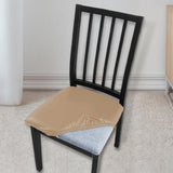 Office Chair Cover Removable Washable Seat Cover for Home Restaurant Kitchen Khaki