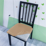 Office Chair Cover Removable Washable Seat Cover for Home Restaurant Kitchen Khaki