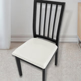 Office Chair Cover Removable Washable Seat Cover for Home Restaurant Kitchen Beige
