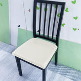 Office Chair Cover Removable Washable Seat Cover for Home Restaurant Kitchen Beige